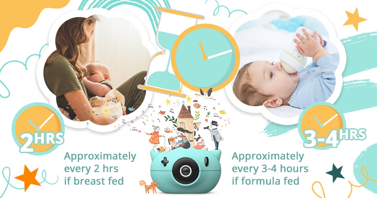 How long do formula fed sales babies sleep